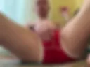 Fingering myself and big cum load