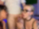! Nika and Sophie suck cock! Cum in mouth and swallowing
