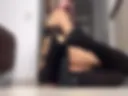 footjob dildo in nylon