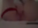 Slapping my pussy and cumming from the toy😈🥵