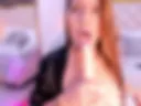 Suck dildo and show pussy
