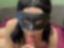 sucking dick in a mask