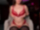 in red lingerie for boob lovers