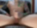 Pumped up body and cum
