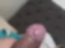 I did this masturbation when I woke up, I woke up so horny that I masturbated until I poured my semen into my hand and then licked my own milk.