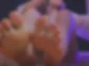 sperm on my sexy feet