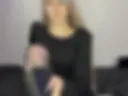 black dress, tights and boots