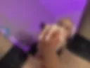 a huge dildo and cream
