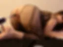 The sex machine fucked me doggy style.