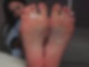 Feet in cream