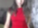 I'm wearing a red dress.1