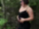 Striptease in the forest