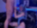 6 minutes in the mouth in a Diva costume