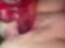 Teasing Rough Nipple Play Masturbation Dildo Pussy Fucking Creamy Pussy Squirt Show