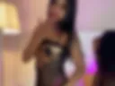 oil running on my delicious tits