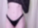 black mood, panties and flash tits