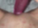 Big dildo fucking my little cunt