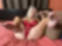 Naughty cum slut fucking my ass with the big brown cock toy, making ass farts