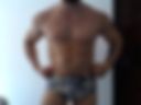Grabbing the bulge, showing off the biceps and armpits, and jerking off.