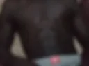 Playing with my big black cock