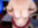 tits in oil with dildo