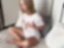 Amateur Blonde Girl Masturbates in Close Up with Steady Wet Finger Strokes!