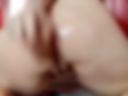 Anal doggy style with a 24 cm dildo