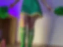 After the competition, the prettiest cheerleader let the whole team fuck her in all three holes. Triple penetration, riding a dildo with her pussy, riding a dildo with her ass, and giving a blowjob
