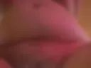 Squatting on the phone naked