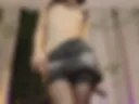 mini skirt, cork, stockings