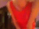 hot ctrip in red dress