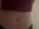 I show my butt and touch my breasts