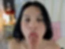 Sexy blowjob and flirty stare..