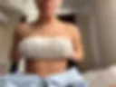 I'm playing with my breasts