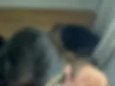 Blowjob for my neighbor & he cums on my tits