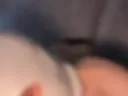 Blowjob with cum boobs