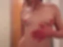 Playing in the shower