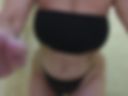 Sahne auf meinen Bruesten und meiner Pussy Wildes Dildospiel im Bad