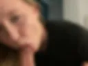 Cum in mouth, blowjob close up