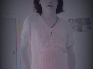 Lifting the red dress