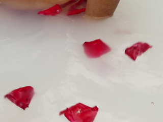 Valentine s Day with me includes bubbles and temptation