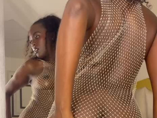 Beautiful dress in my naked body