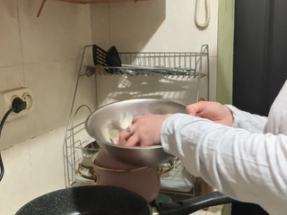 evening cooking