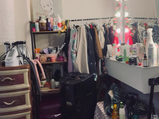 После душа дурачусь