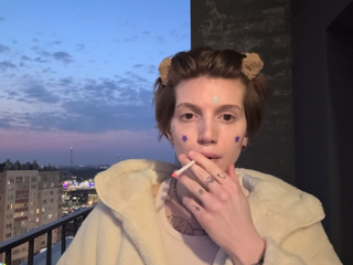 Evening cigarette